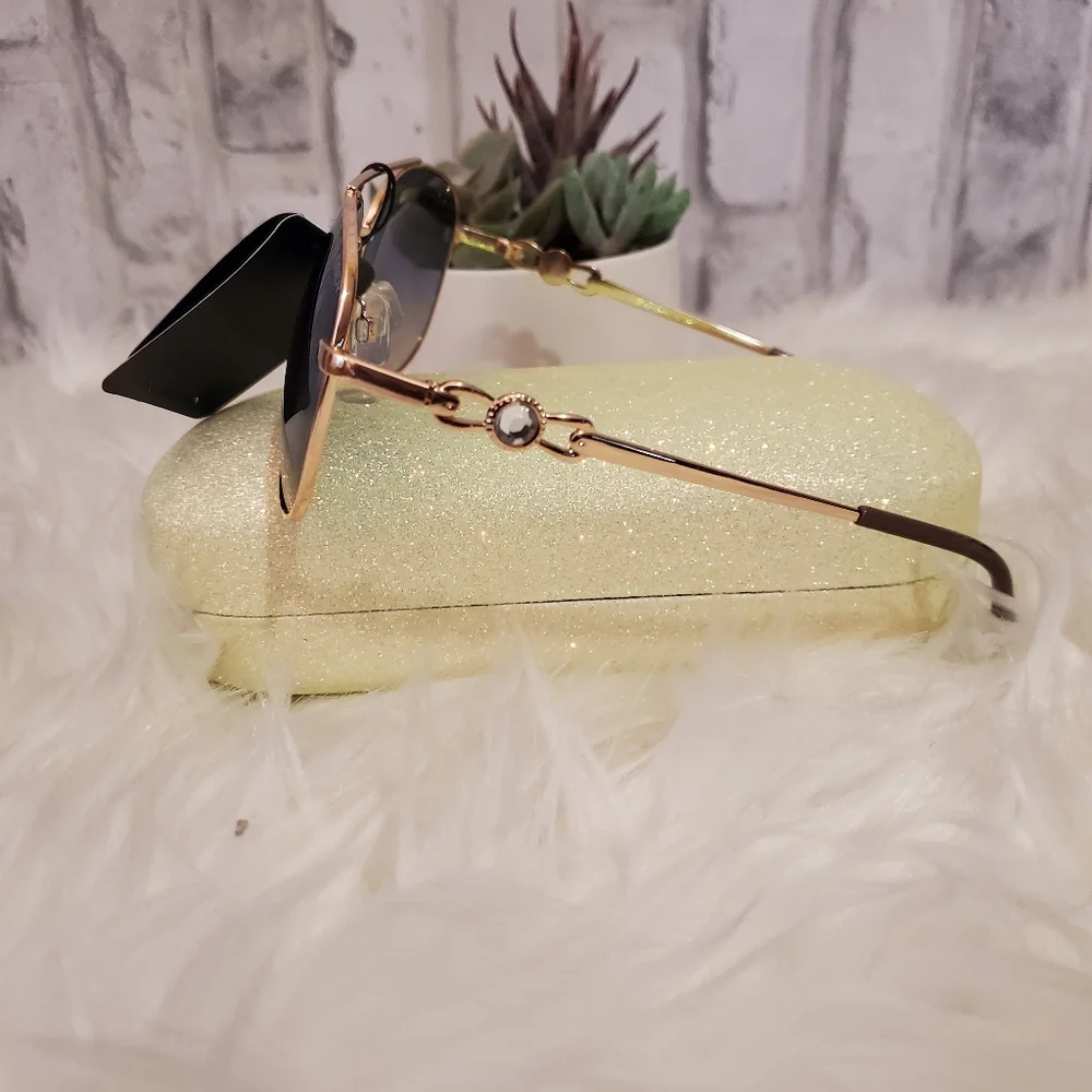 Judith Leiber Iris Sunglasses - Picture 6 of 9